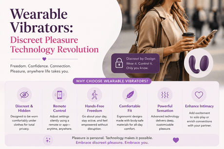 Wearable Vibrators: Discreet Pleasure Technology Revolution - Naughty by Nature Adult Store