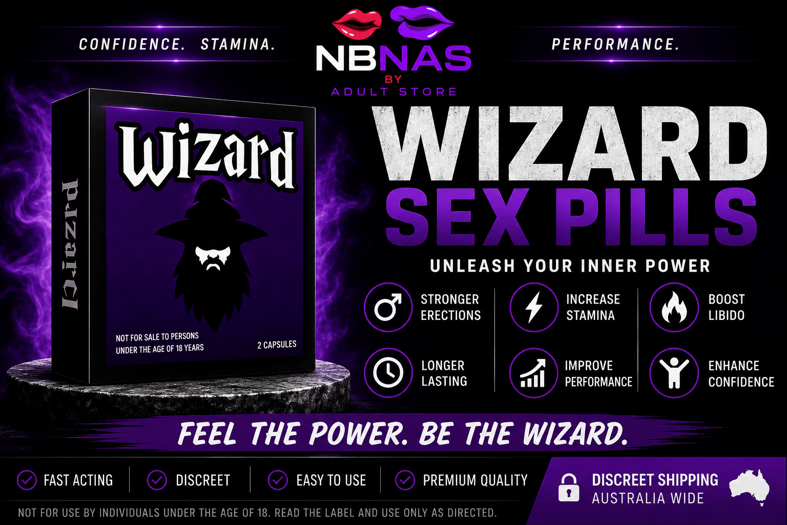Wizard Sex Pills: What They Are, How They Work & What to Expect - Naughty by Nature Adult Store