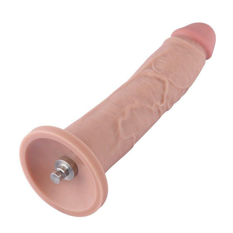 10.2in Master Series Slight Curved Vibrating Silicone Dildo - Naughty by Nature Adult Store