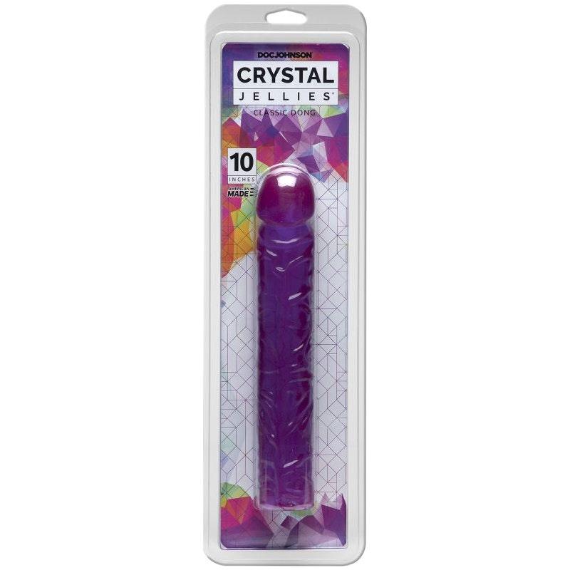 10 in Classic Dong Purple - Naughty by Nature Adult Store