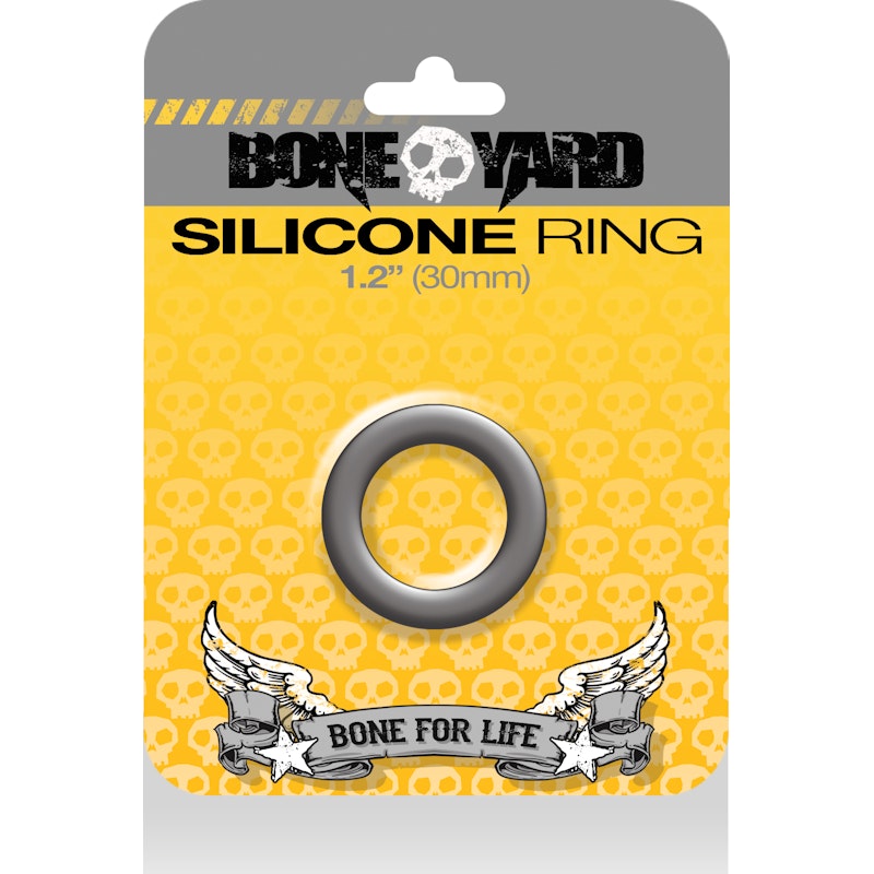 Boneyard Silicone Ring 30mm Grey