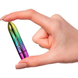 RO-80mm 7 Speed Rainbow Vibrating Bullet - Naughty by Nature Adult Store