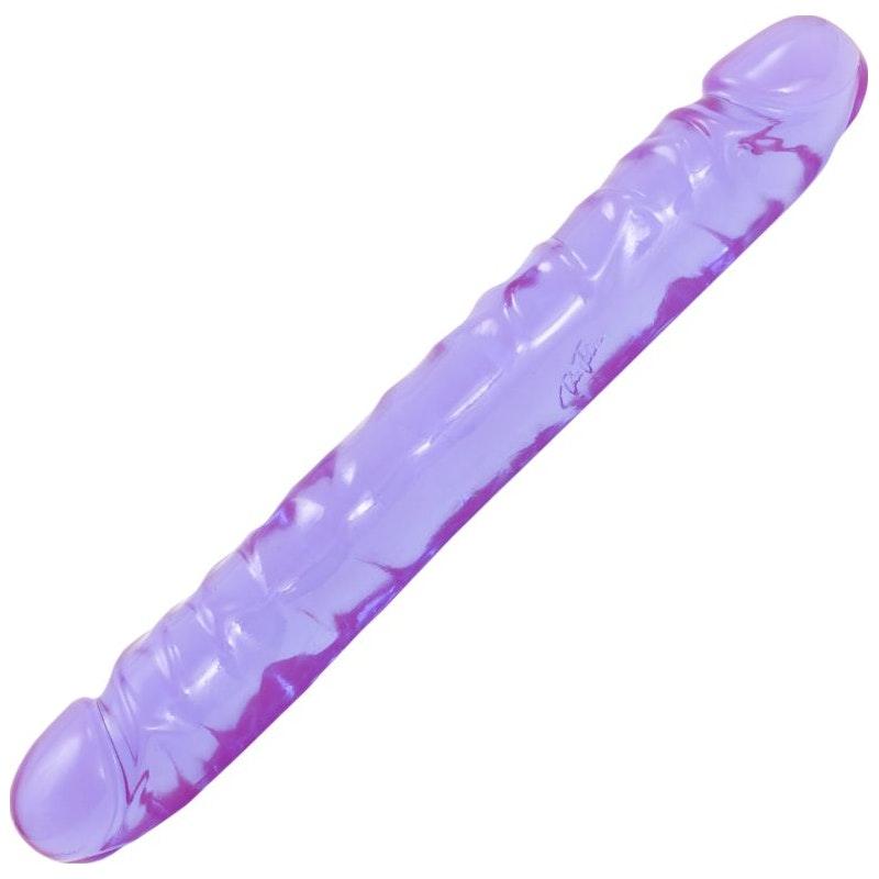 12 in Jr. Double Dong Purple - Adult Toys