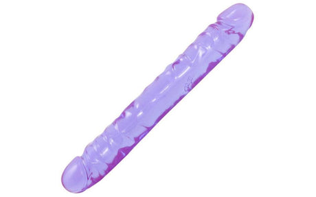 12 in Jr. Double Dong Purple - Naughty by Nature Adult Store