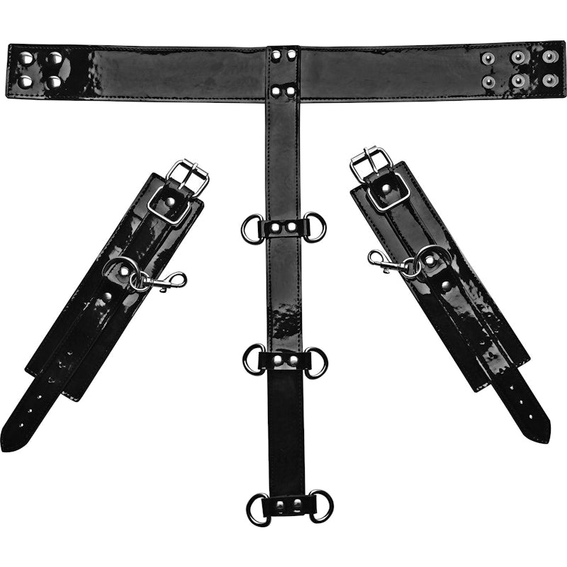 Bound Around Neck to Wrist Restraints