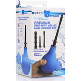 Premium One Way Valve Anal Douche Set