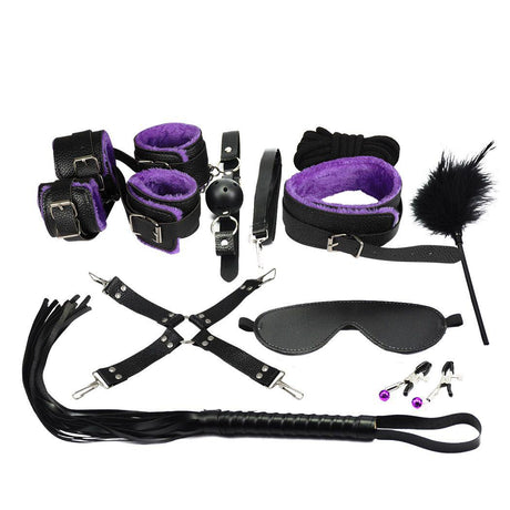 14 pcs Bondage Set Beginners - Naughty by Nature Adult Store