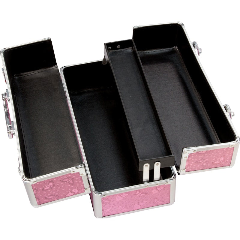 Lockable Large Vibrator Case Pink