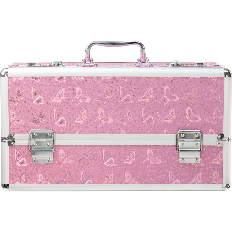 Lockable Large Vibrator Case Pink