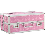 Lockable Large Vibrator Case Pink