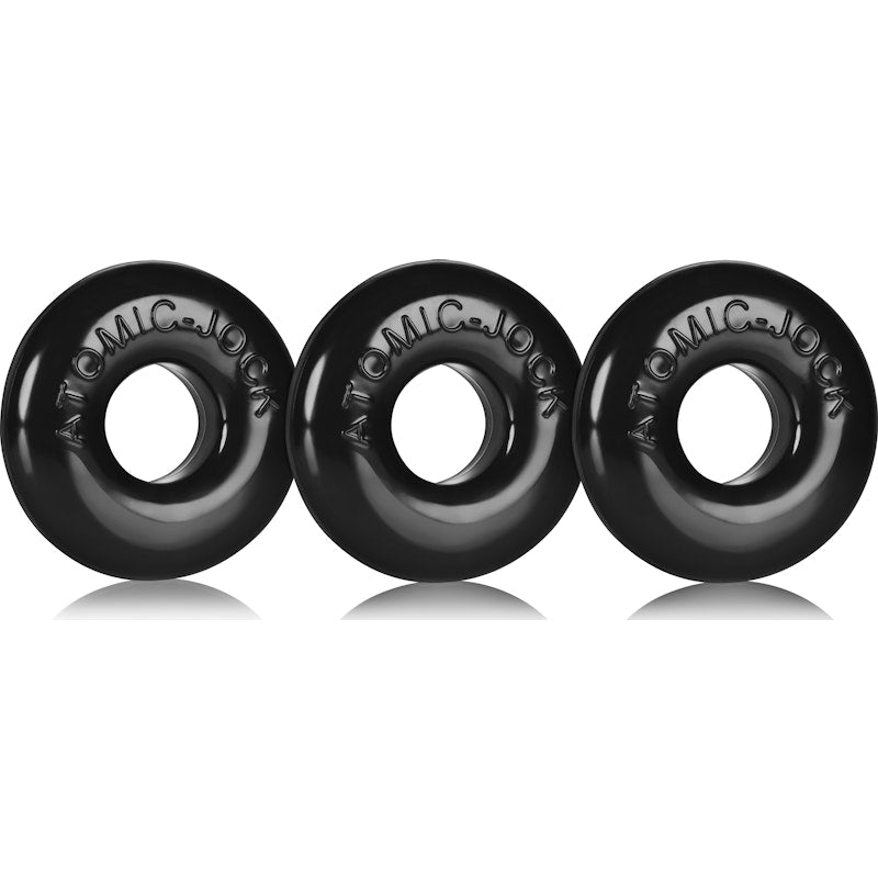 Ringer Cockring 3 Pc Black