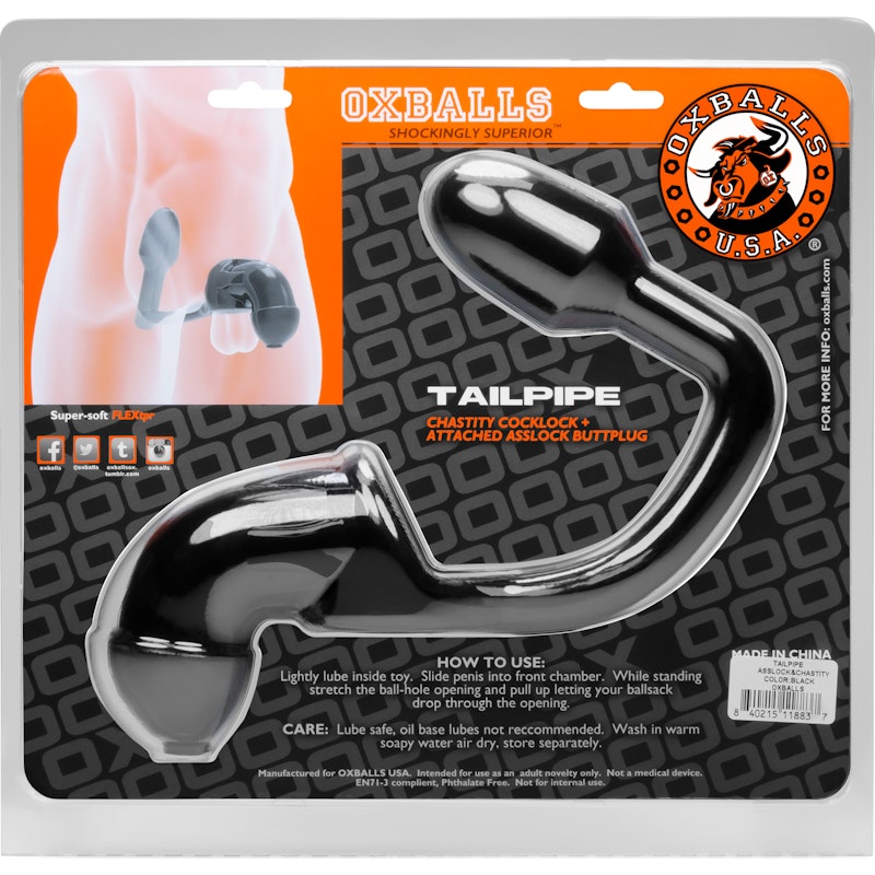 Tailpipe Asslock And Cocklock Oxballs