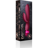 Every Girl Rabbit Vibrator Burgundy - Naughty by Nature Adult Store