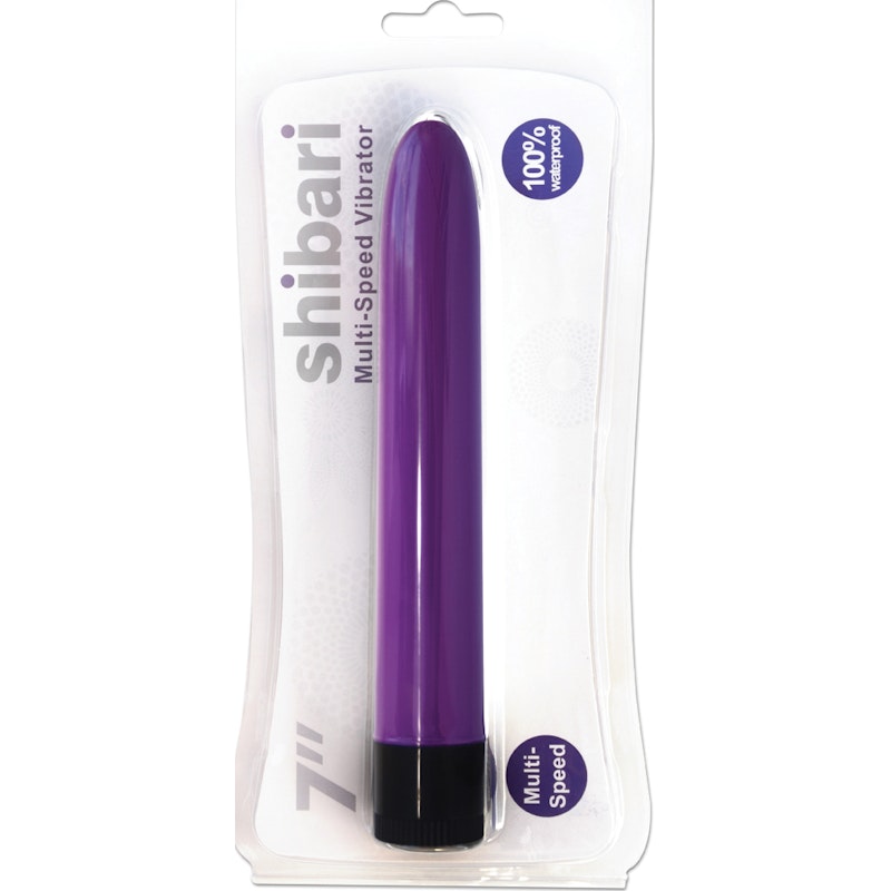 Shibari Multi-Speed Vibrator 7in Purple