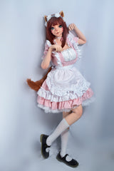 150cm (4ft11) Cute Anime Silicone Sex Doll Morikawa Yuki - Sex Doll