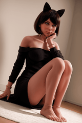 151cm/4ft11 F - cup Silicone Head Sex Doll - DOLLS