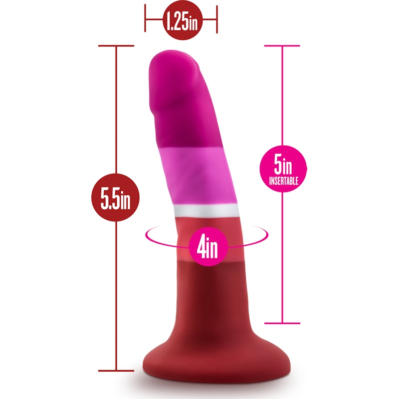 Avant Pride P3 Beauty Silicone Dildo