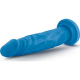 Neo Dual Density Cock 7.5in Neon Blue