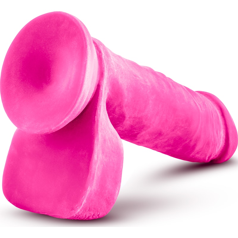 Au Naturel Bold Hero 8in Dildo Pink