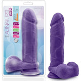 Au Naturel Bold Massive 9in Purple - Naughty by Nature Adult Store