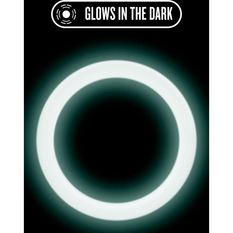 Performance Silicone Glo Cock Ring White Glow