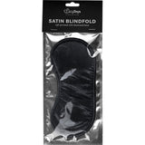 Black Satin Eye Mask