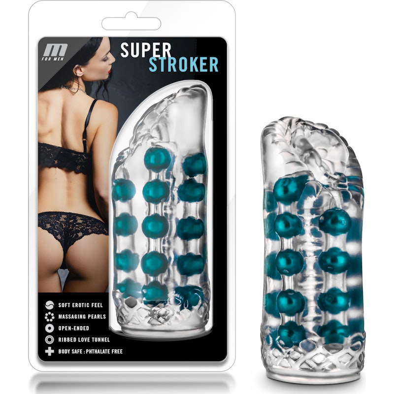 M for Men Super Stroker Clear