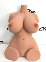 160 Torso Huge Gel Breast Black | 🔹CLM(Climax Doll) Classic🔹 - Sex Doll