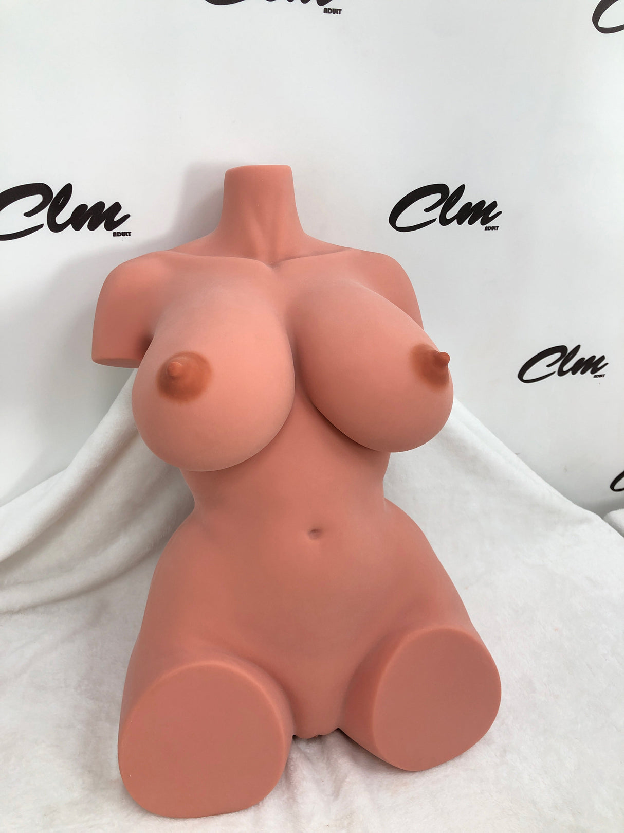 160 Torso Huge Gel Breast Black | 🔹CLM(Climax Doll) Classic🔹 - Sex Doll