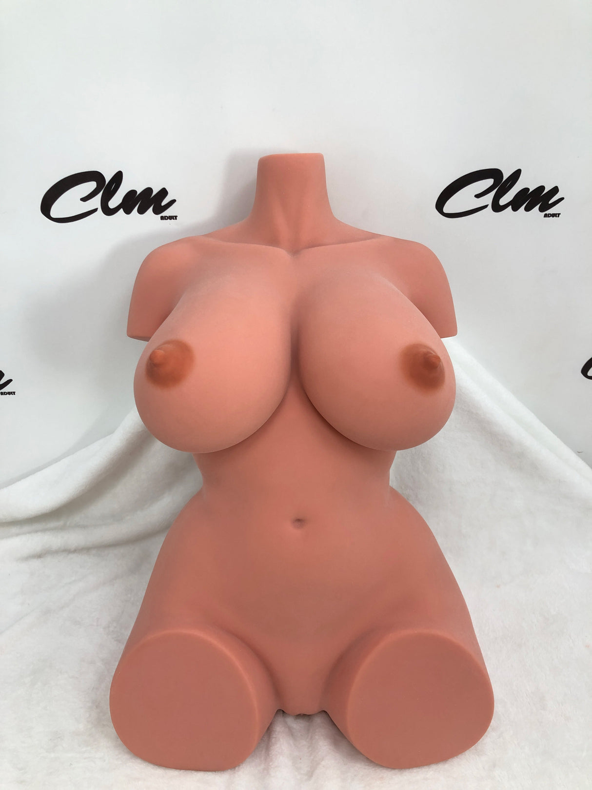 160 Torso Huge Gel Breast Black | 🔹CLM(Climax Doll) Classic🔹 - Sex Doll