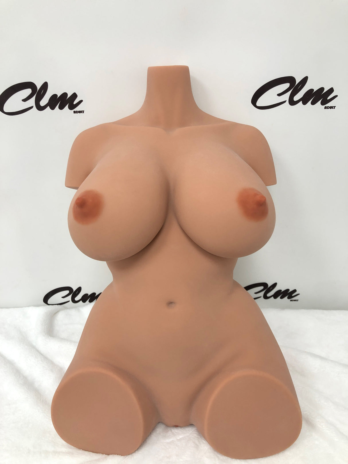 160 Torso Huge Gel Breast Black | 🔹CLM(Climax Doll) Classic🔹 - Sex Doll