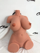 160 Torso Huge Gel Breast Black | 🔹CLM(Climax Doll) Classic🔹 - Sex Doll