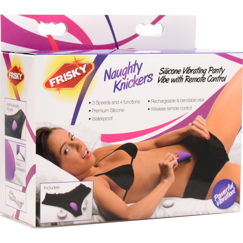 Naughty Knickers Silicone Remote Panty Vibe