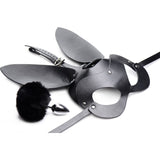 Bunny Tail Anal Plug and Mask Set