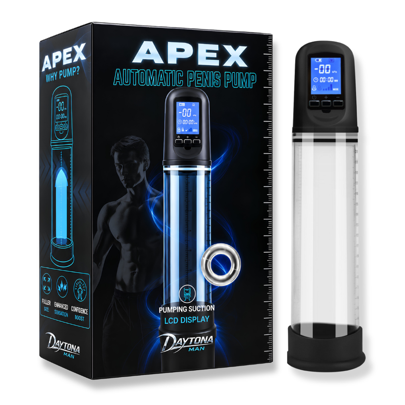 Apex Luxury USB LCD Auto-Pump Clear