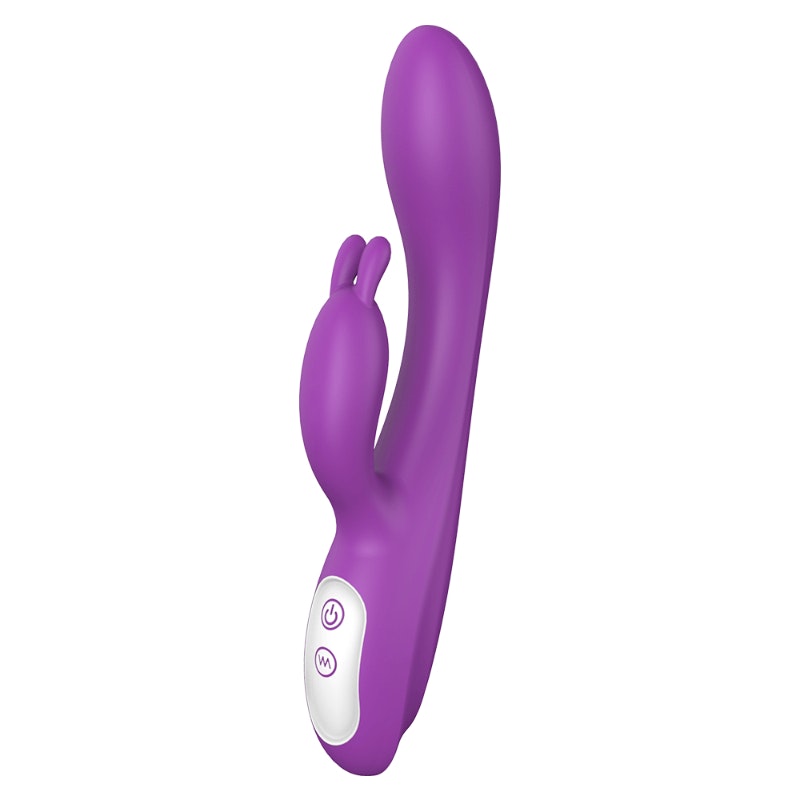 Naughty Heating Rabbit Vibrator Purple