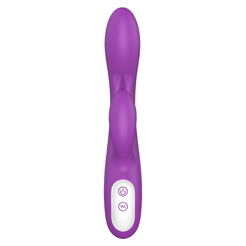 Naughty Heating Rabbit Vibrator Purple