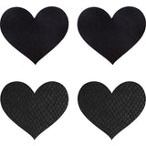 Classic Black Hearts Pasties