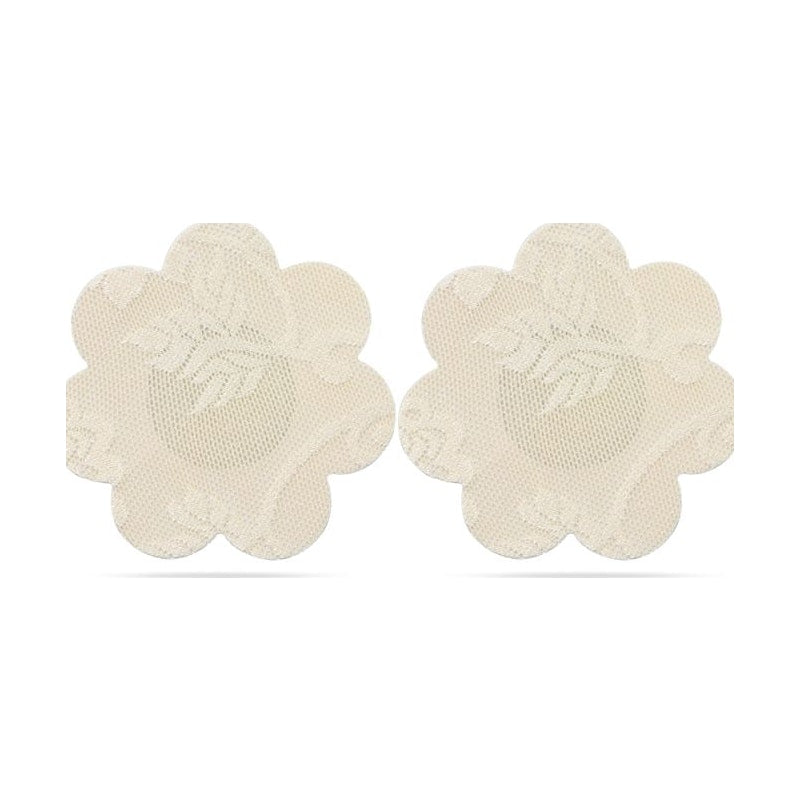 Lace Heart and Flower Nipple Pasties Twin Pk