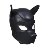 Puppy Play Mask Black