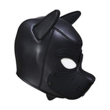 Puppy Play Mask Black