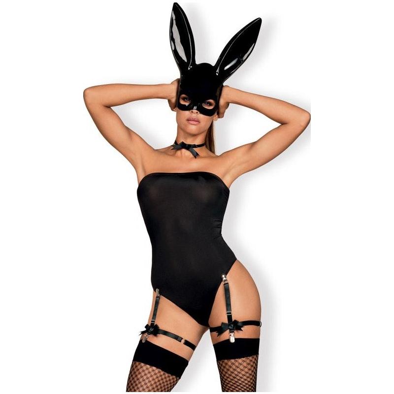 Bunny Mask Costume 5 Pc - Naughty by Nature Adult Store