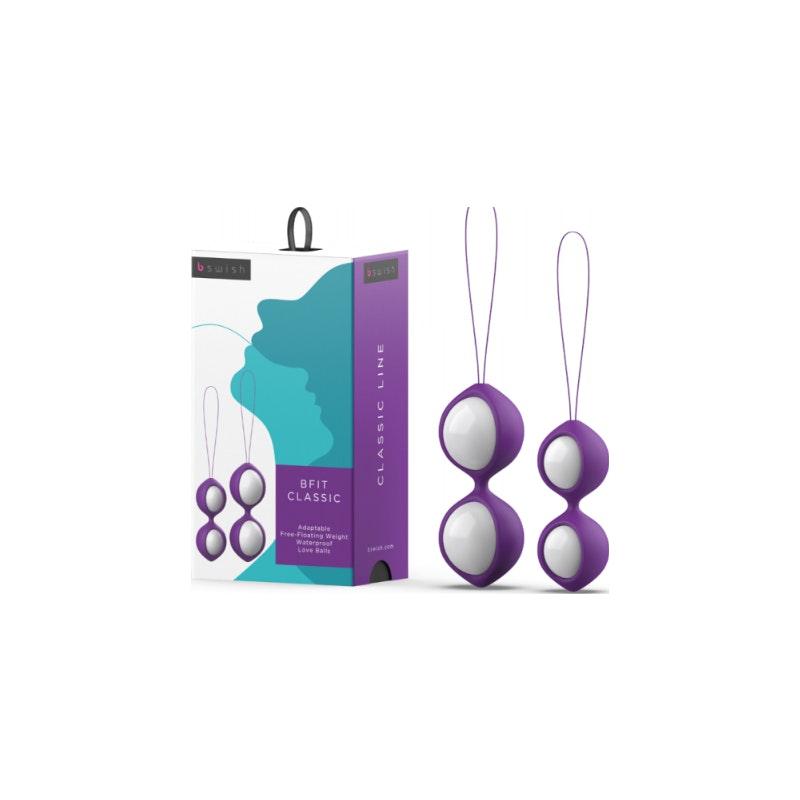 Bfit Classic Purple Love Balls - Naughty by Nature Adult Store