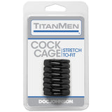 Cock Cage Black