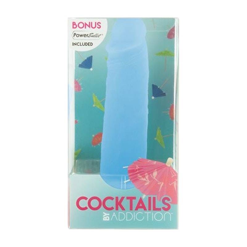 Cocktails Dildo Blue Lagoon 5.5in