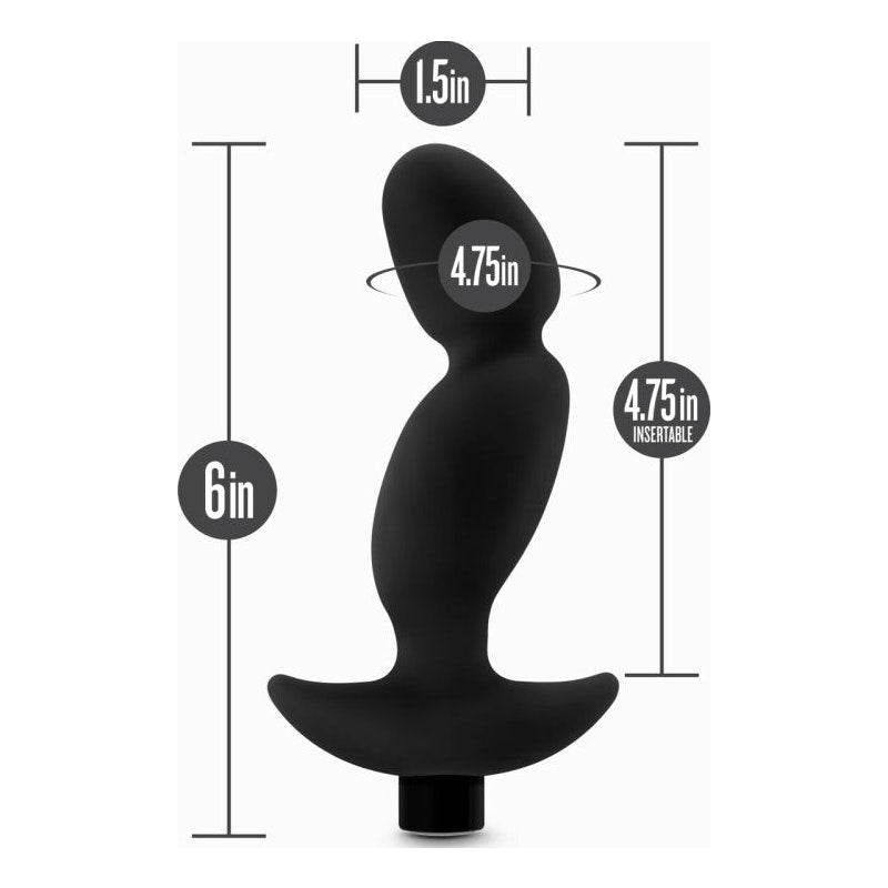 Anal Adventures Vibrating Silicone Prostate Massager 04