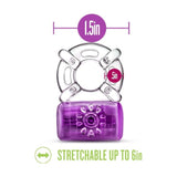 Play with Me Pleaser Rechargeable C Ring Purple