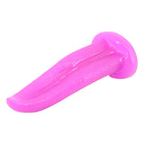 Tongue Shape Anal Plug Purple