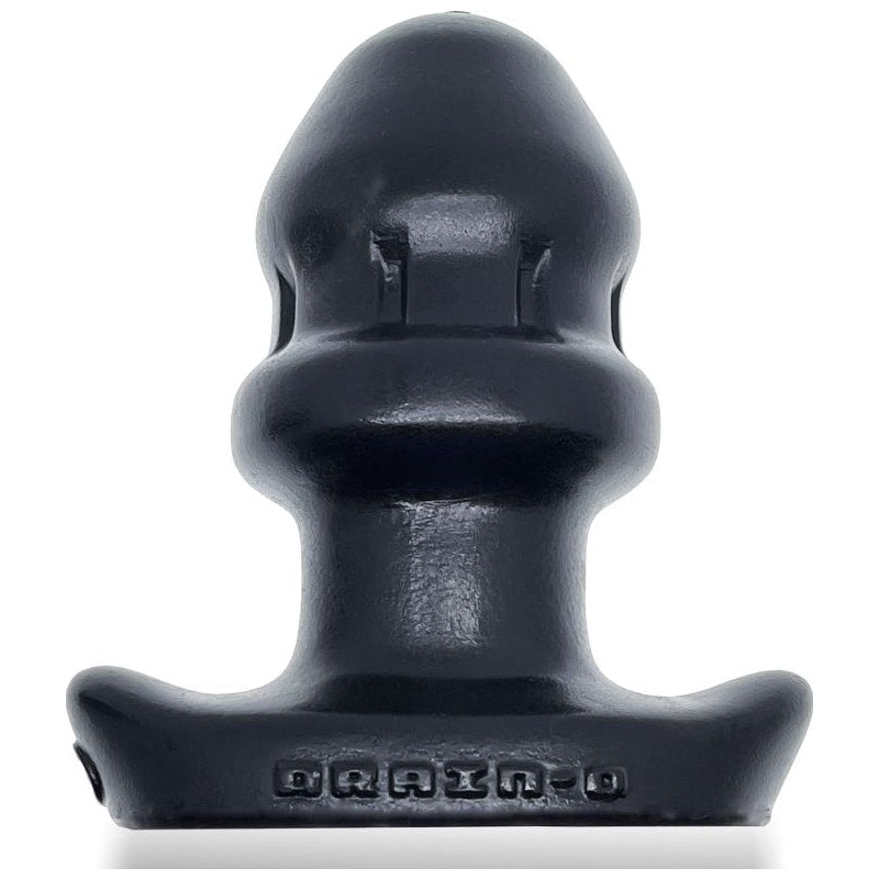 Drain O Flow Thru Buttplug Black