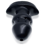 Drain O Flow Thru Buttplug Black